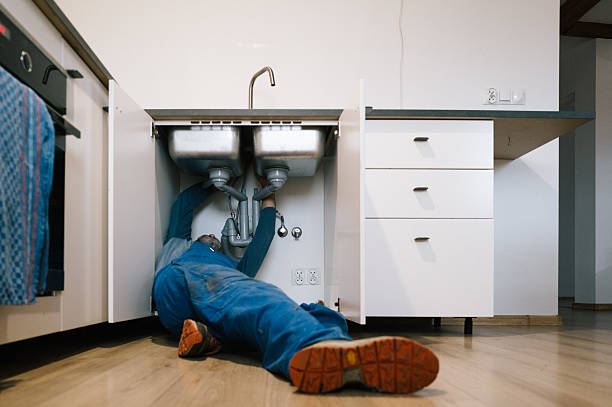 Professional Pipe Repair technician working in Arena, WI